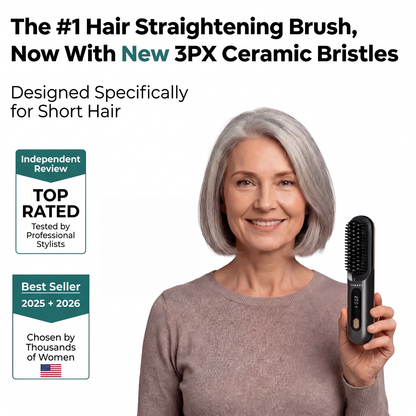 Gobrush Pro (Numoya) Smooth, styled hair in under 5 minutes