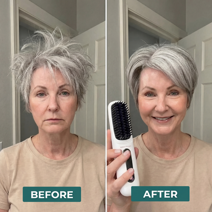 Gobrush Pro (Numoya) Smooth, styled hair in under 5 minutes